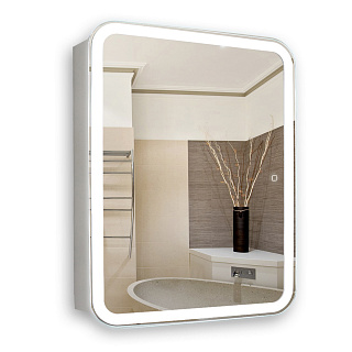 Шкаф зеркальный для ванной Silver Mirrors Фиджи Flip, 60 см