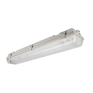 Светильник люминесцентный LG218A-EX 2 x G13 x 18 Вт, белый