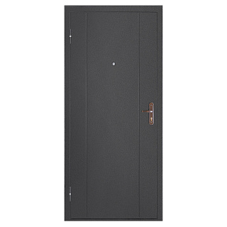 Дверь входная Форпост 51 левая, 2050 х 880 мм, черный антик
