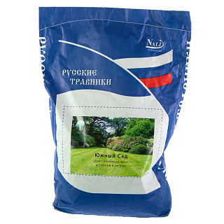 Семена газонной травы Русские травники Южный сад 7,5 кг