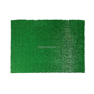Грязеулавливающий коврик Травка, 60 х 90 см, зеленый