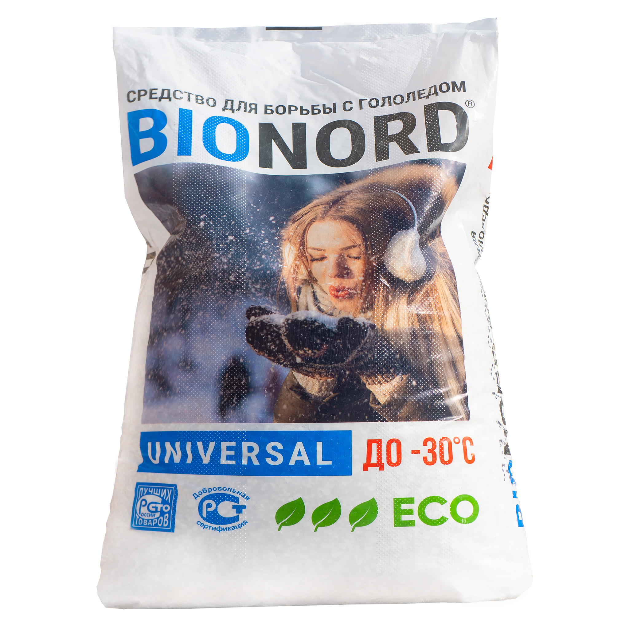 Реагент противогололедный Bionord Universal до -31С