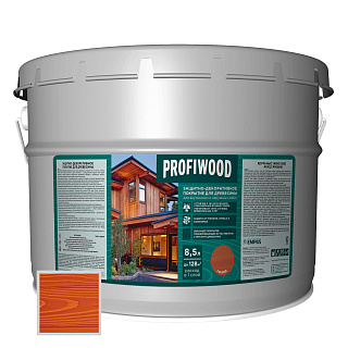 Защитно-декоративное покрытие для древесины PROFIWOOD рябина 8 кг