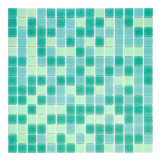 Мозаика Alma Grass, 32,7 х 32,7 х 0,4 см, зеленый