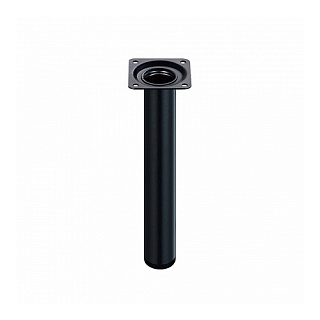 Ножка круглая нерегулируемая Tech-Krep, D30 х 250 мм, черный