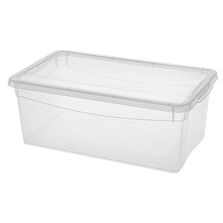 Ящик для хранения Econova Универсал, 33 х 19 х 12 см, 5 л, прозрачный