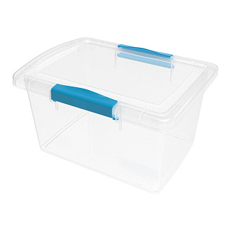 Ящик для хранения Branq, 21,5 х 16 х 11,5 см, 2,5 л, синий