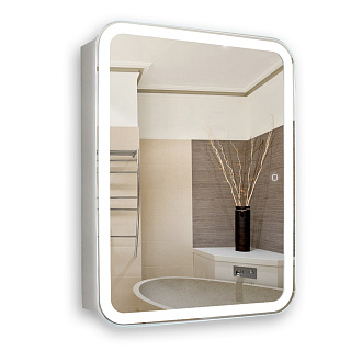 Шкаф зеркальный для ванной Silver Mirrors Фиджи Flip, 50 см