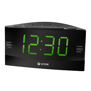 Радиочасы VITEK VT-6603 с будильником