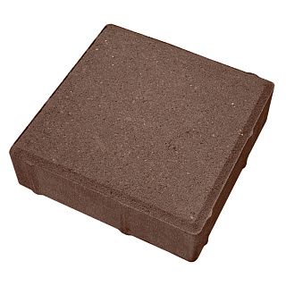 Плитка тротуарная Vitolit 300 х 300 х 60 мм, коричневая