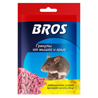 Гранулы от мышей и крыс Bros