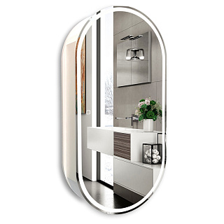 Шкаф зеркальный для ванной Silver Mirrors Soho, 50 х 100 см
