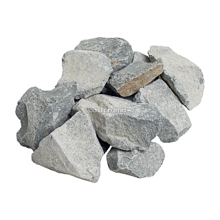 Камни для бани Огненный камень габбро-диабаз колотые, 20 кг