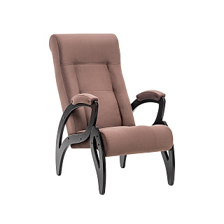 Кресло модель 51 585х870х990мм венге/коричневый