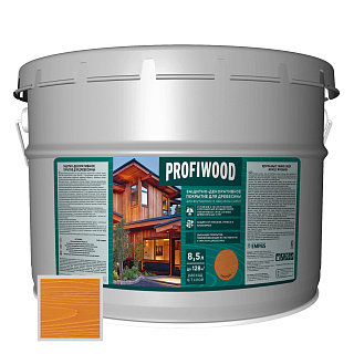 Защитно-декоративное покрытие для древесины PROFIWOOD орегон 8 кг