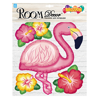 Наклейка Room Decor Фламинго 30 х 30,5 см