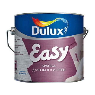 Краска для стен и потолков Dulux Easy, 2,5л