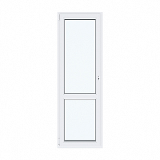 Дверь балконная ПВХ правая 700 х 2100 мм, белая