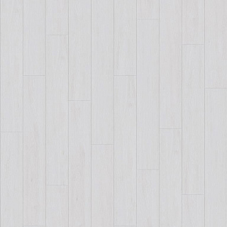 Плитка ПВХ Floorwood Дуб Каракас, белая, 5/0,5 мм, 2,44 м2