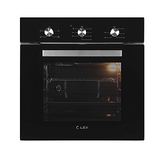 Духовой шкаф электрический LEX EDM042, 62 л, 4 режима, черный