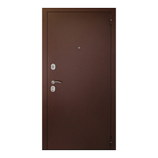 Дверь входная Иртыш правая, 2050 х 960 мм, медный антик