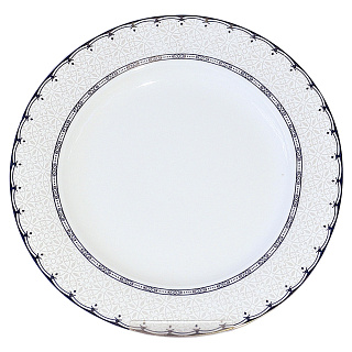 Тарелка обеденная Quinsberry Chelsea, костяной фарфор, 23 см