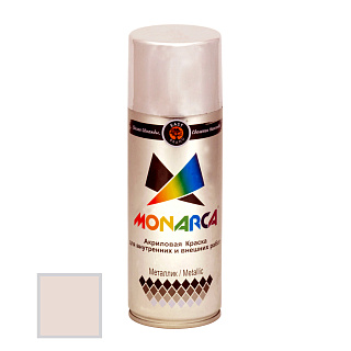 Краска аэрозольная East Brand Monarca 30318, яркий хром, 520 мл