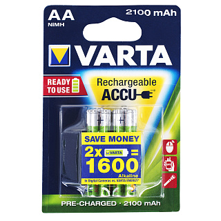 Аккумулятор Varta АА 2100 мАч, 2 шт.