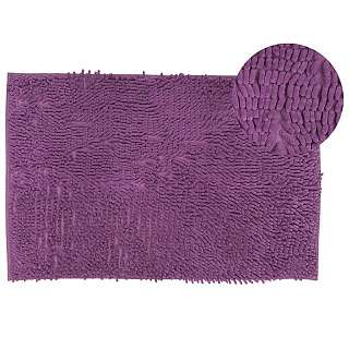 Коврик для ванной Аквалиния, 50 х 80 см, фиолетовый