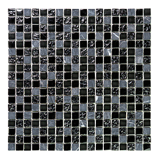 Мозаика Natural, 29,8 х 29,8 х 0,4 см, черная