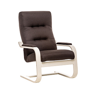 Кресло Leset Оскар, пенополиуретан, 68,5 х 80 х 100 см, коричневое