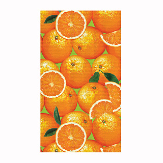 Полотенце Самойловский Текстиль, 40 х 70 см, апельсин