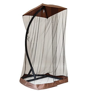 Тент на подвесное кресло, 120 х 120 х 200 см, коричневый