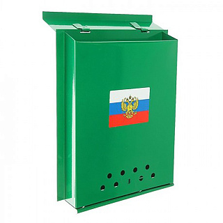 Ящик почтовый Почта 290 x 210 x 40 мм, зеленый