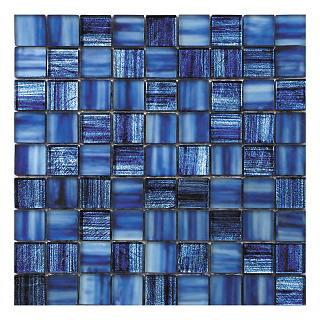 Мозаика Natural JP-310, 28 х 28 см, синяя