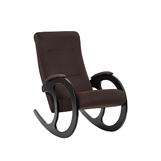 Кресло-качалка модель 3 580х870х1040 венге/коричневый