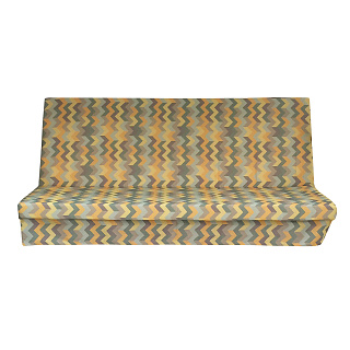 Текстильный набор с тентом Удачная мебель Рио для садовых качелей, желтый