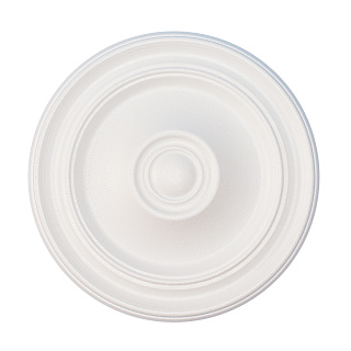 Розетка потолочная круглая NMC D 309-285, пенополистирол, белая, 28,5 см