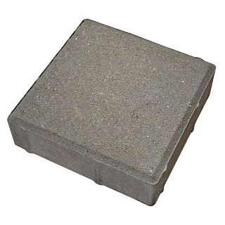 Плитка тротуарная Vitolit вибропрессованная, 300 х 300 х 60 мм, серый