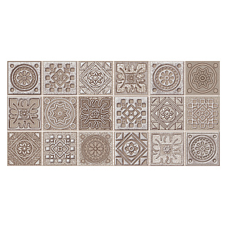 Декор настенный GRAZIA Mocca Nefertiti мозаика, 20,1 х 40,5 см, коричневый